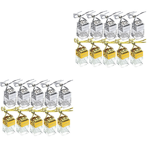 20Pz Pendenti Flaconi Profumo in Per Olio Essenziale 2