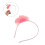 5Pz Fasce Glitterate Rosa Per Festa E 11