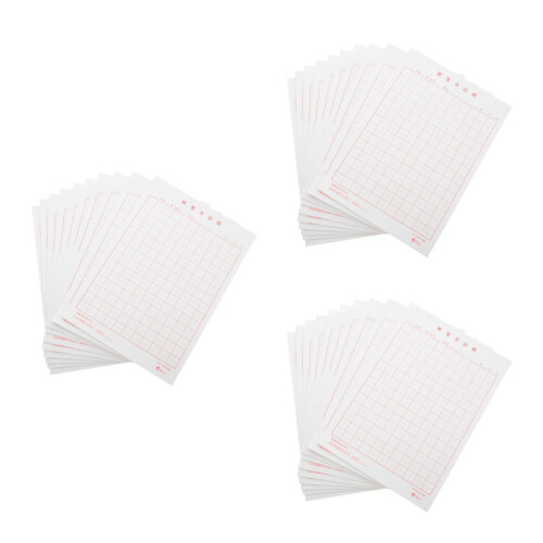 3Pz Set Carta Calligrafia Cinese Per 2