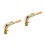 2Pz Collo Sax 24.5mm Ottone Dorato Accessorio Resistente Per Saxofono 5