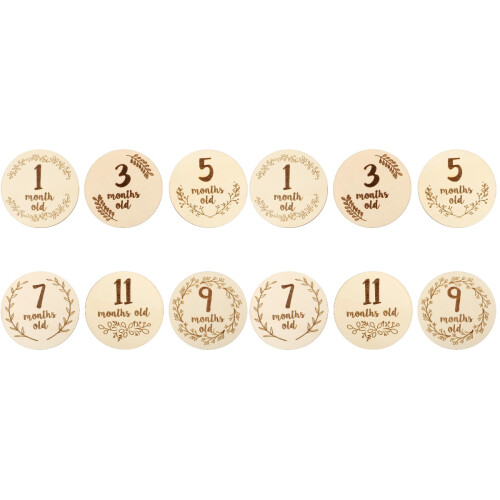 12Pz Mensili Beige in Creativo 1