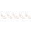 5Pz Phone Wristlet Rosa Beaded in Acrilico E Conchiglia 9