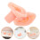 5Pz Orecchie Silicone Morbide Beige Display Gioielli Uso Domestico 11