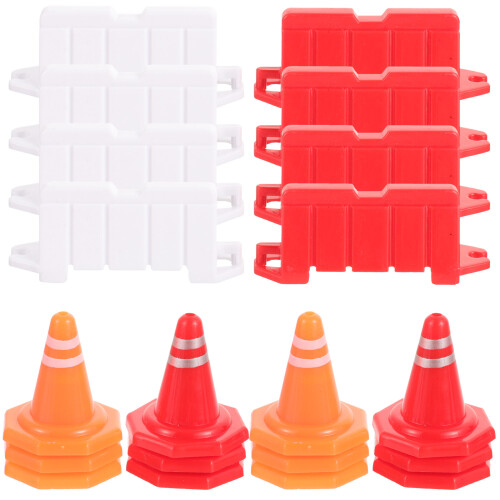 120Pz Mini Barricate ABS Colorato Per Bambini