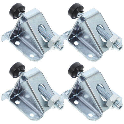3Set Regolabili Argento Per Armadio Con Base Livellante 1