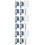 3Set Regolabili Argento Per Armadio Con Base Livellante 6