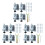 3Set Regolabili Argento Per Armadio Con Base Livellante 9