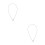 2Set Catena Facile Usare in Metallo Nero Per Maschera E Occhiali 7
