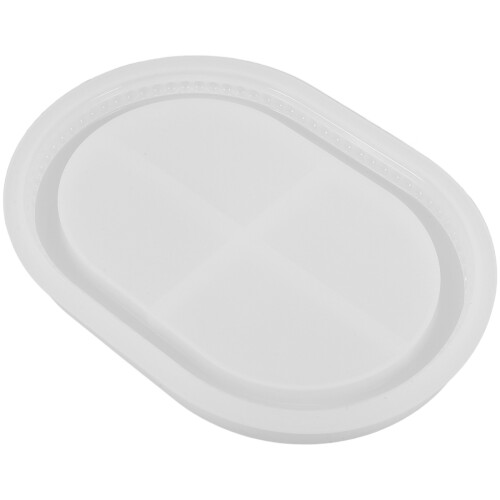 3Pz Silicone Resina Ovali Per Vassoi E DIY 1