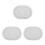 3Pz Silicone Resina Ovali Per Vassoi E DIY 6