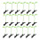 160Pz Fermagli Stile A Verde 1