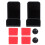 4Pz Stand Cuffie Nero Porta Headset Senza 1