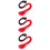 3Pz Ornamento Ponytail Artificiale Per Design Unico E Duraturo 6