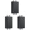 3St Compacte Ground Loop Hum Isolator ABS Voor Stereo En Autogeluid 4