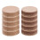 40Pièces Pointes Queue Snooker Khaki Cuir PU Protection Réparation 1