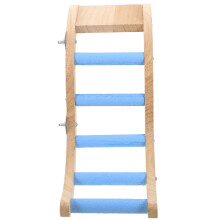 3Pz Per Pappagalli in Legno Gioco Resistente