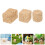 30Pz Mini Paglia Artificiale Khaki Per E DIY 8