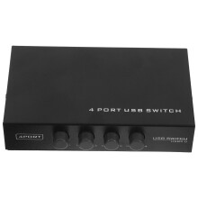 2St Multi USB 2.0 4 Poorten Zwart Voor Printer En St