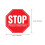 Sticker Rosso Segnaletica Distanziamento Per Pubblici 4