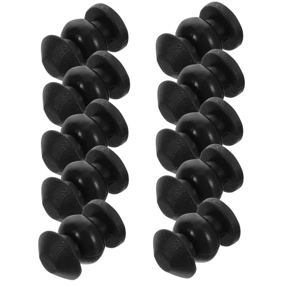 20Szt Czarna Gumowa Silikonowa TłUmiąCa WstrząSy Do Kamer DronóW-image