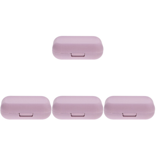 4Conjuntos Kit Porta Lentes De E ABS Para 2