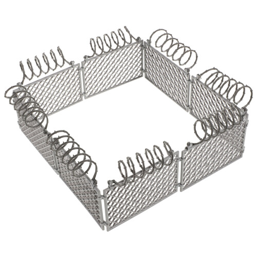 5Conjuntos Miniatura De Plástico Claro Para Cenários DIY 2