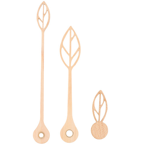 3Conjuntos Kit Completo De Ponteiros Para Relógio De Parede DIY Maple 2