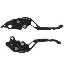 2Pares Pretas De Alumínio Para Design Ergonômico