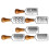 6Pcs Handheld Stainless Steel Cheese with Wooden Handle 1