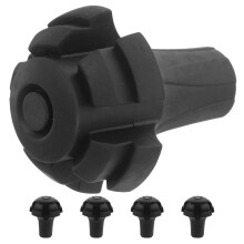 5Pcs Durable PVC Trekking Pole Tip Protectors for Outdoor Adventures