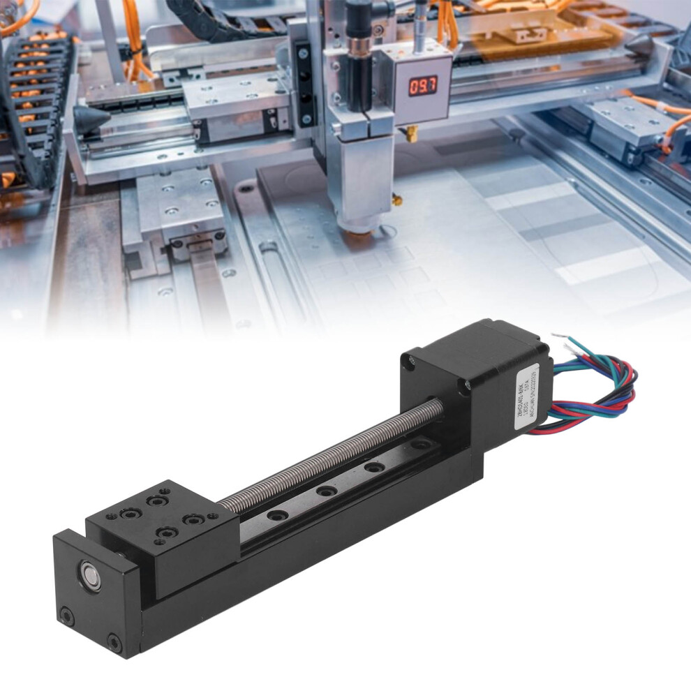 High Precision Linear Motion Stage 100Mm Stroke 28 Stepper Motor For Xyz Axes 8441370620429