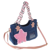 Vintage Unterarmtasche Y2K Kleine Kettentasche Jeans Handtasche