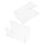 acrylic desk organizer clear envelope holder for office home 1