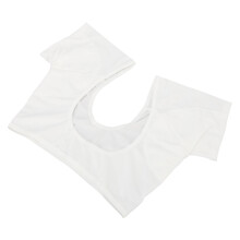 Lady Underarm Sweat Guard Vest Reusable Short Sleeve Washable L