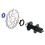 Accurate Fitting Bicycle Disc Brake Adapter Anodized Aluminum 6-Bolt 7