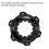 Accurate Fitting Bicycle Disc Brake Adapter Anodized Aluminum 6-Bolt 5