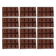 12Pcs Simulation Chocolate Blocks For Valentine'S Day Party Decor