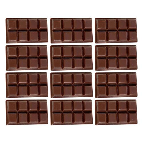 12Pcs Simulation Chocolate Blocks For Valentine'S Day Party Decor