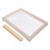 1Set Multi-Purpose Wooden Herb Drying Rack Hanging Mesh for Home Use 1