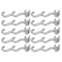 Orthodontischer Schiebehaken-Satz 10 Stück Edelstahl crimpenbar