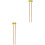 2Paare Percussion Mallets Mit Mittelhartem Nylonkopf Und Beigem Griff 3
