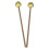 2Paare Percussion Mallets Mit Mittelhartem Nylonkopf Und Beigem Griff 10