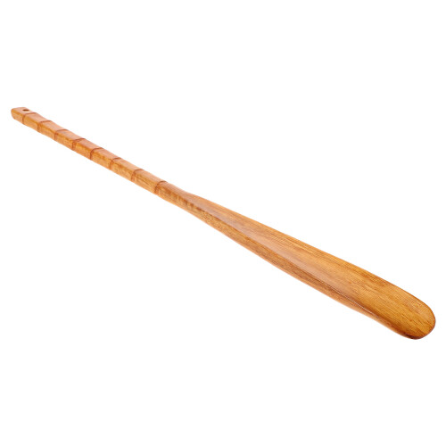 2Stk Stabiler Holz-Schuhlöffel Extra Für Hausgebrauch Gelb 1