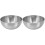 2Stk Silberne Servierschale Robust Für Salat Snacks 4