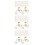 120Stk Unsichtbare Clip-Ohrring- Kupfer, , DIY Set 10