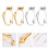 120Stk Unsichtbare Clip-Ohrring- Kupfer, , DIY Set 11
