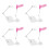 4Sets Action Figure Display Plastik Stabil Für Modelle 7