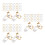 120Stk Unsichtbare Clip-Ohrring- Kupfer, , DIY Set 4