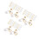 120Stk Unsichtbare Clip-Ohrring- Kupfer, , DIY Set 8