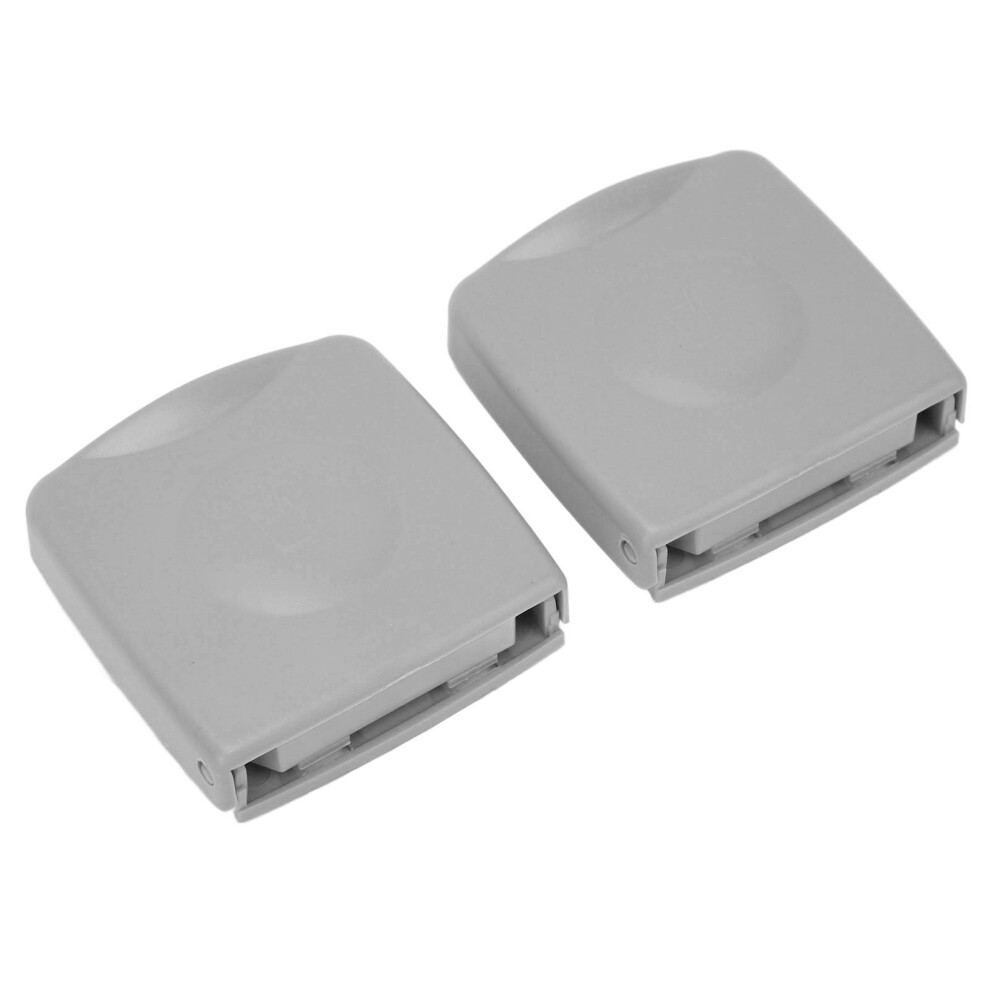 2Pcs Vehicle Door Foldable Cup Holders With Screws Marine Suv Van Boat Grey 8201370623499